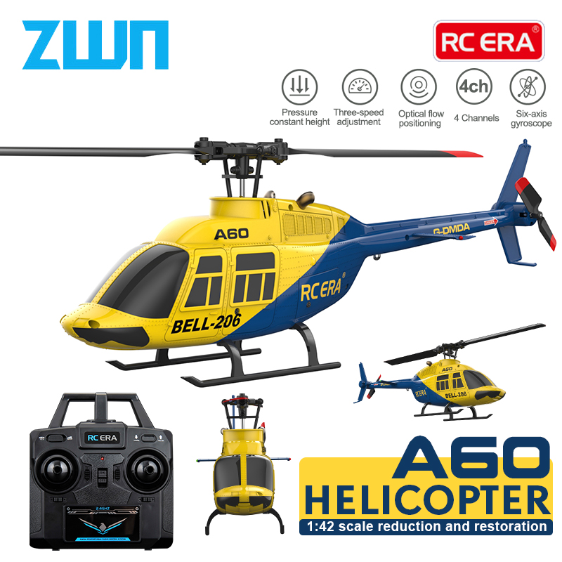 Rc Helicopter Gyro - A60 RC hélicoptère 2.4G 6-Aixs Gyroscope