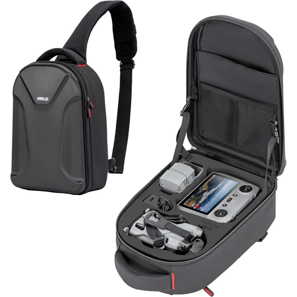 Rc Helicopter Bag - Sac à dos rigide étanche pour