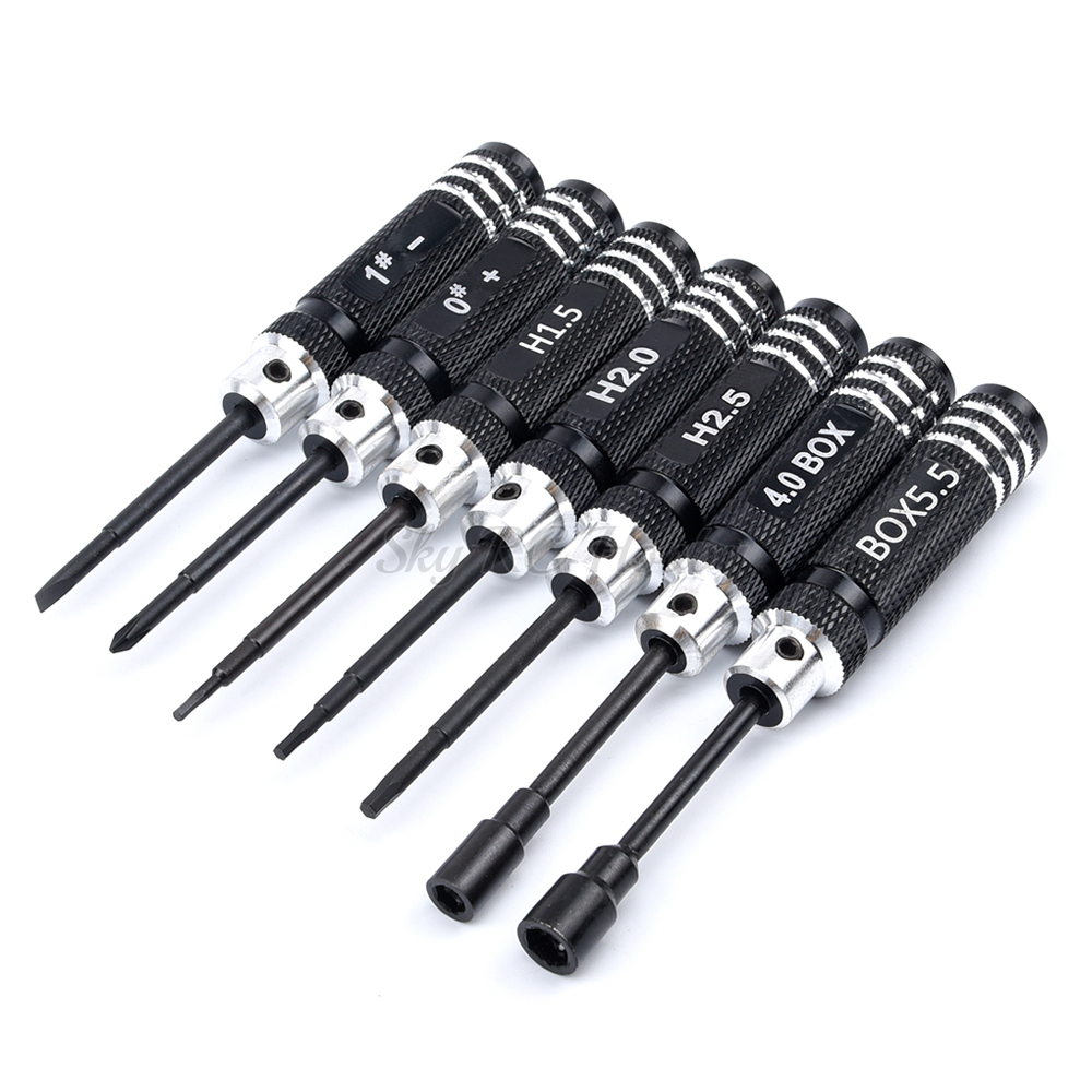 Rc Helicopter Tool Kit - Jeu de 7 tournevis hexagonaux pour