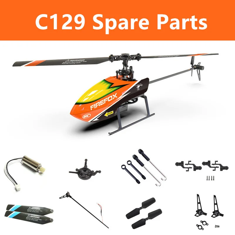Rc Helicopter Coaxial - Liste des pièces de rechange pour