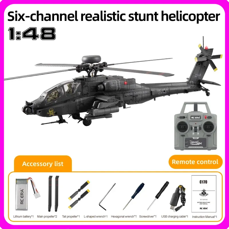 Rc Helicopter Single Rotor - Nouveau en stock : Hélicoptère RC