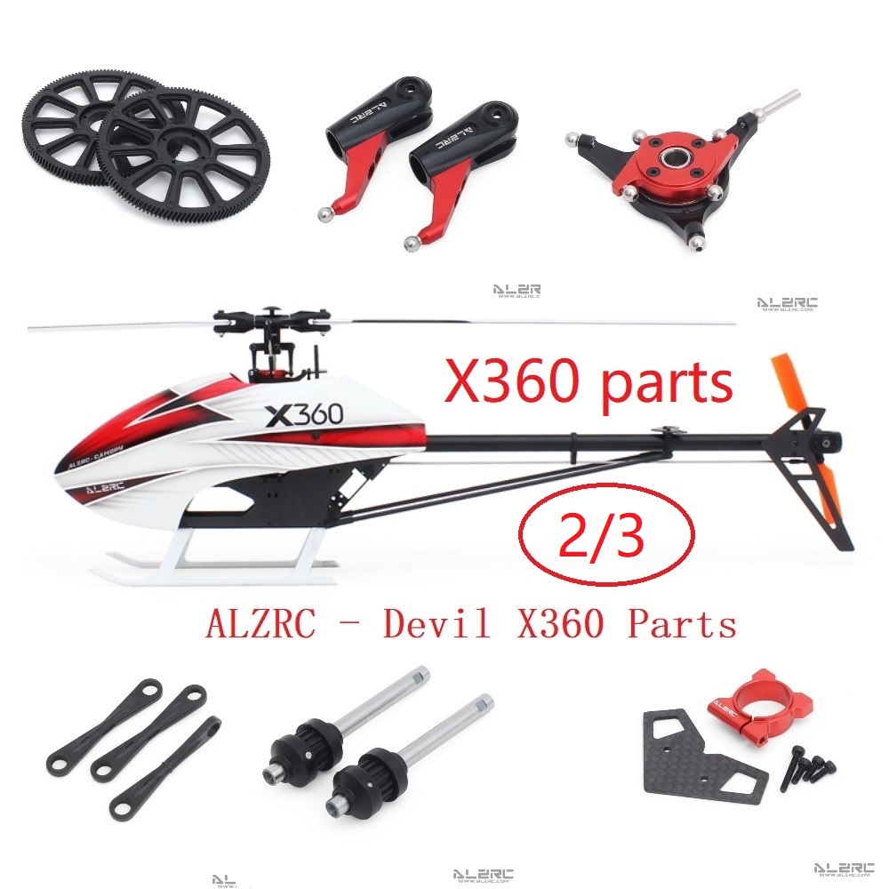 Rc Helicopter Bag - ALZRC Devil X360 pièces, ceinture d'arbre