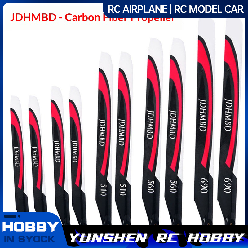 Rc Helicopter Parts - Lame principale d'hélicoptère RC Jdhmbd 360/380/420/510/560/690mm,