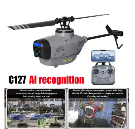 Rc Helicopter Single Rotor - Hélicoptère RC ERA C127 AI Brushless