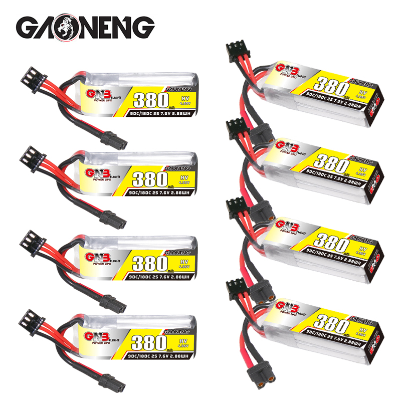 Rc Helicopter Parts - Batterie Lipo GNB 2S 7.6V 380mAh