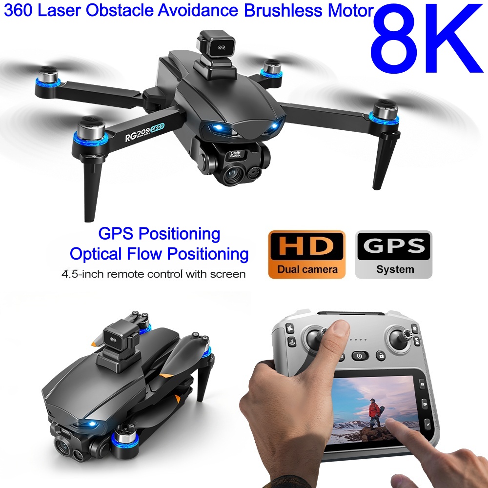 Rc Helicopter Electric - Nouveau Drone 8K avec caméra HD,