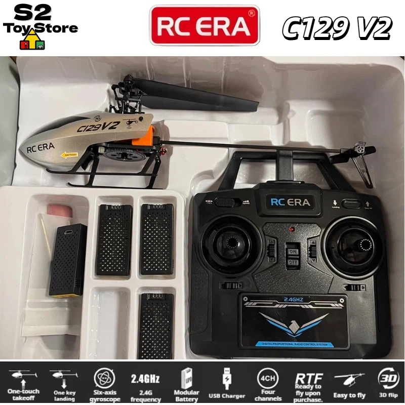Rc Helicopter Single Rotor - Hélicoptère RC électrique intelligent à rotor