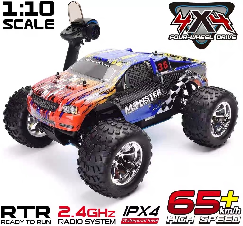 Rc Helicopter Nitro - HSP RC camion 1:10 échelle Nitro