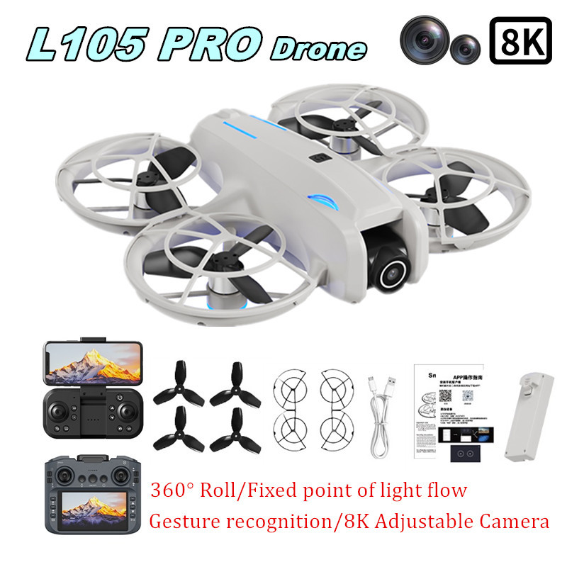 Rc Helicopter Case - Drone L105 PRO Duel avec objectif