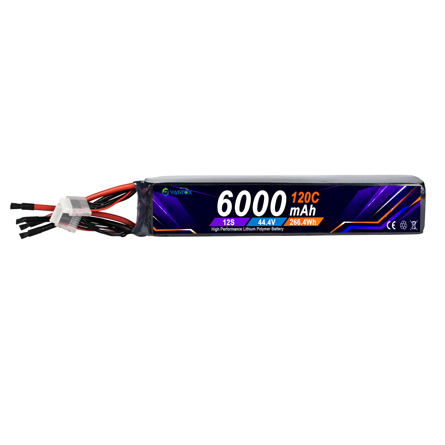 Batterie LiPo Yattox 12S 6000m - Rc Helicopter Large avis et prix