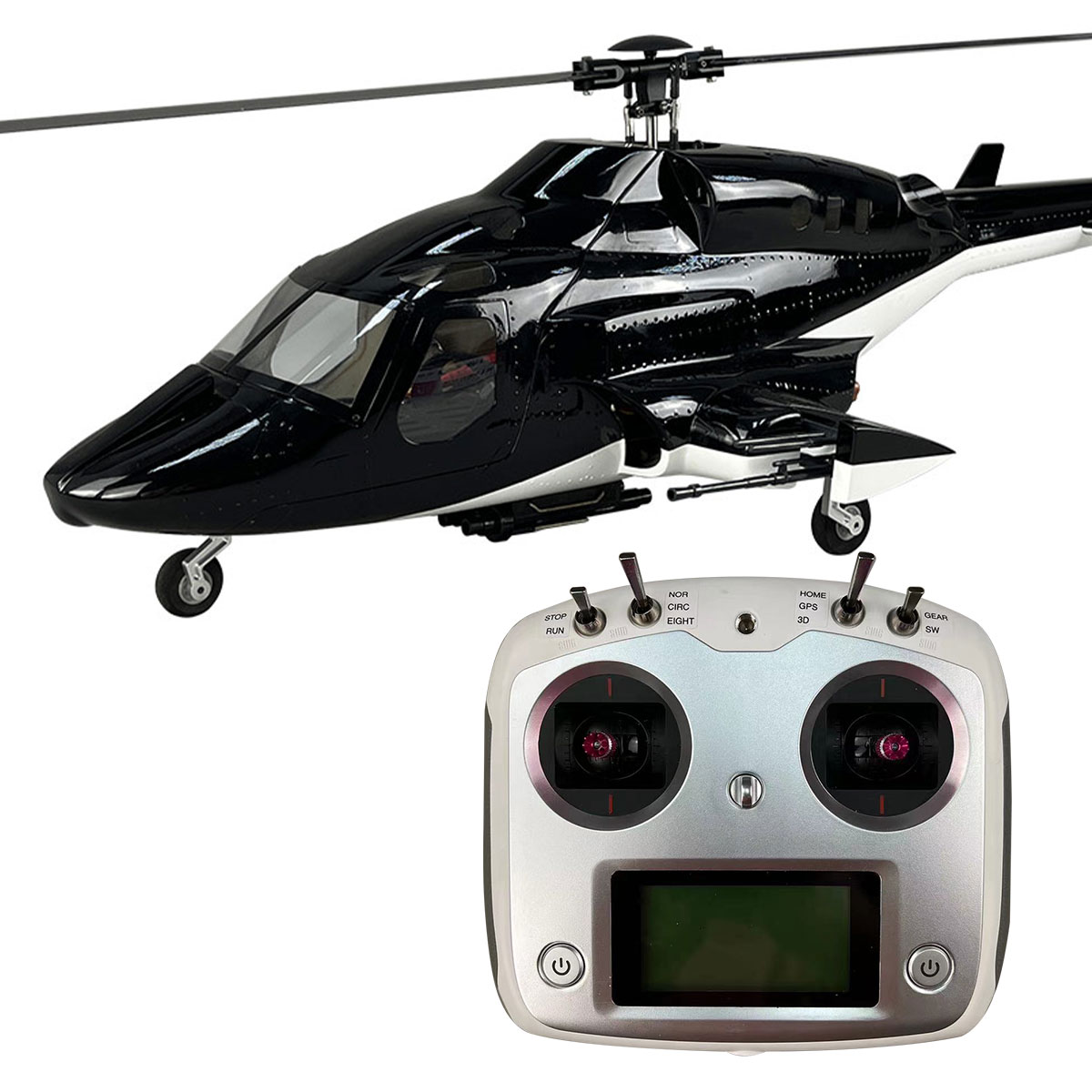 470 taille Airwolf RTF RC héli - Rc Helicopter Nitro avis et prix