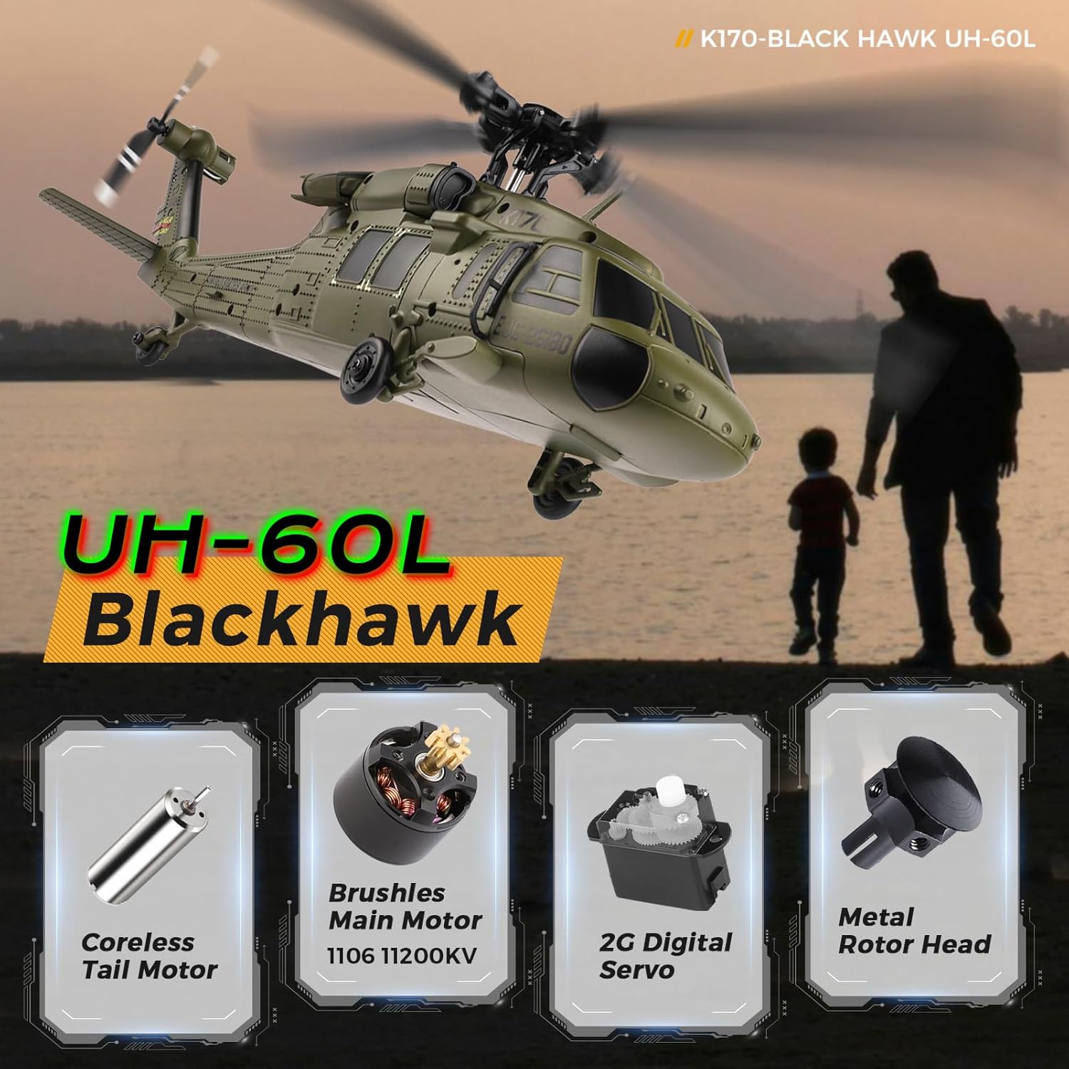 WLtoys K170 hélicoptère RC 4 c - Rc Helicopter Gyro avis et prix