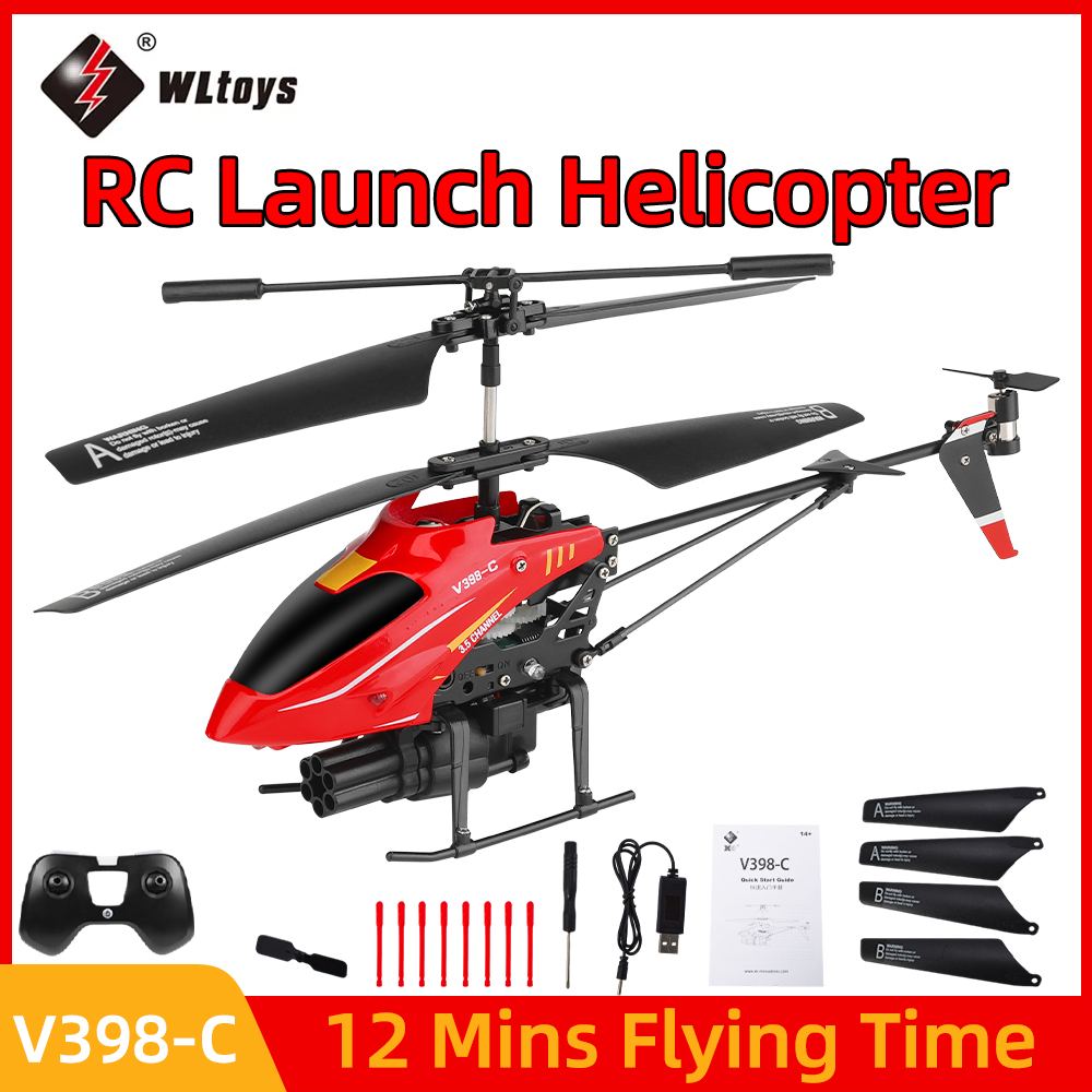 Wltoys RC hélicoptère V398-C a - Rc Helicopter Gyro avis et prix