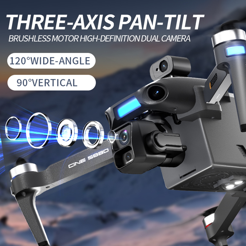 Nouveau drone 8K à double camé - Rc Helicopter Charger avis et prix