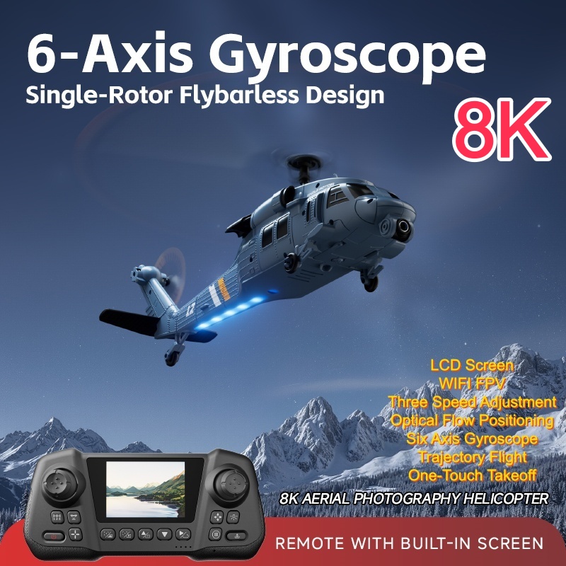 Hélicoptère militaire télécomm - Rc Helicopter Single Rotor avis et prix