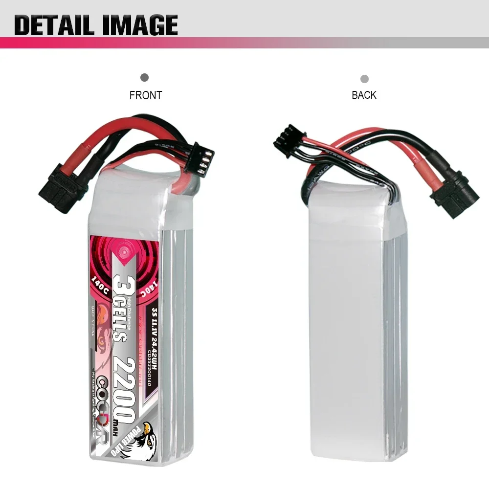 Batterie Li-po 2200mAh 3S 11.1 - Rc Helicopter Bag avis et prix