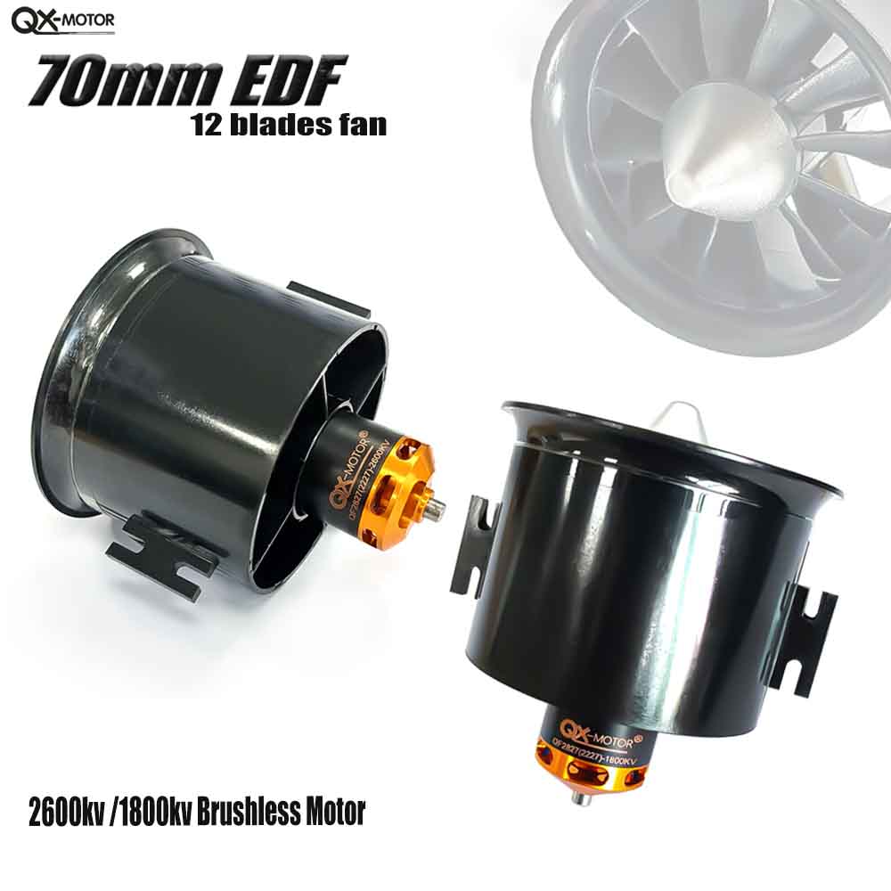 Ventilateur à canaux QX-MOTOR  - Rc Helicopter Blade avis et prix