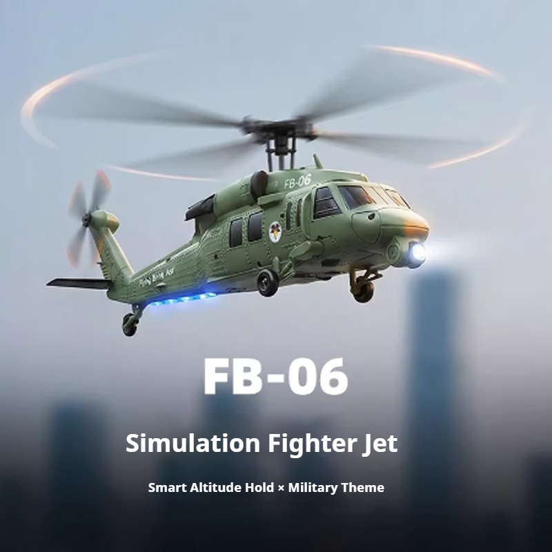 Hélicoptère télécommandé FB-06 - Rc Helicopter Large avis et prix
