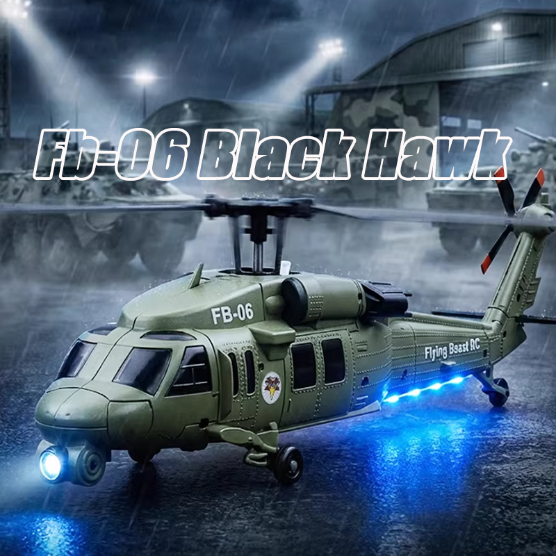 Hélicoptère télécommandé FB-06 - Rc Helicopter Large avis et prix