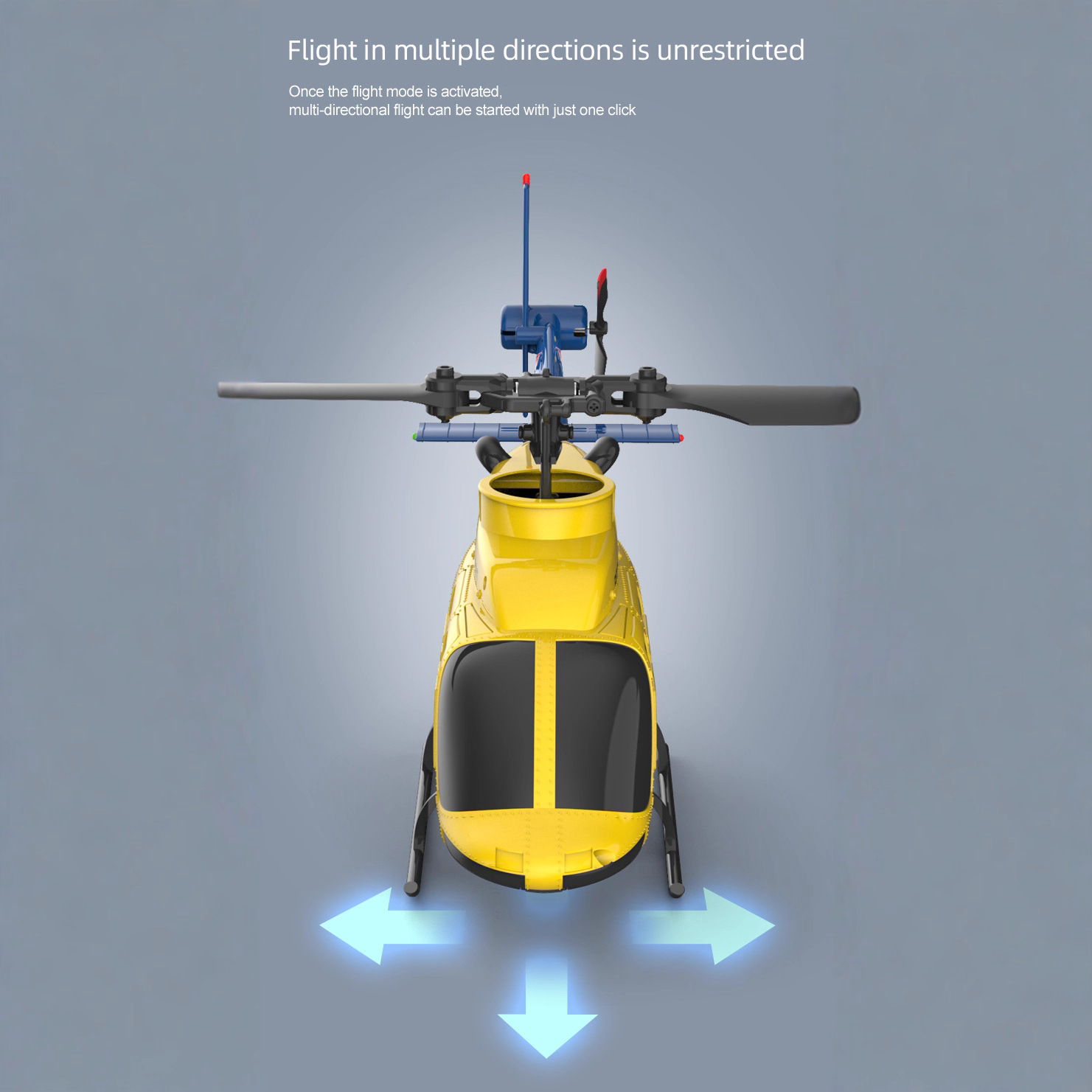 A60 1/42 échelle Bell 206 RC h - Rc Helicopter Single Rotor avis et prix