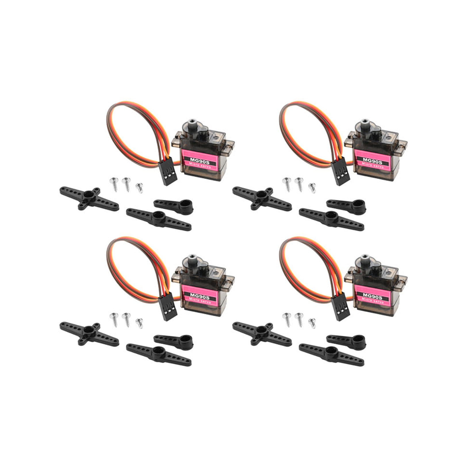 4 micro-servomoteurs à engrena - Rc Helicopter Mini avis et prix