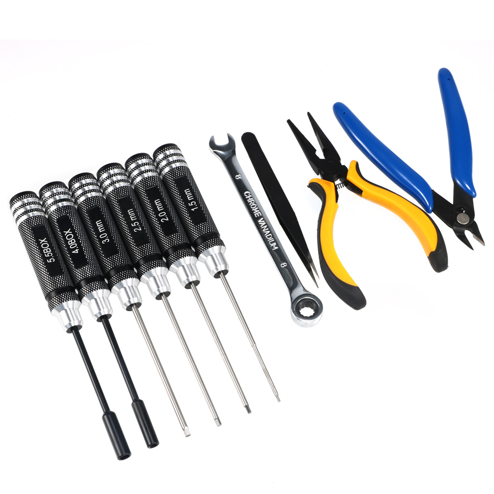 Kit d'outils RC 10-en-1 pour d - Rc Helicopter Tool Kit avis et prix