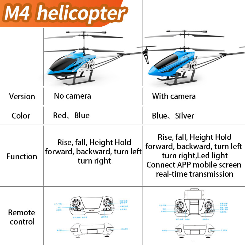 M4 grand hélicoptère Rc téléco - Rc Helicopter Large avis et prix