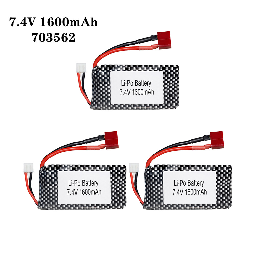 Batterie Lipo 7.4v 1600mah 703 - Rc Helicopter Parts avis et prix
